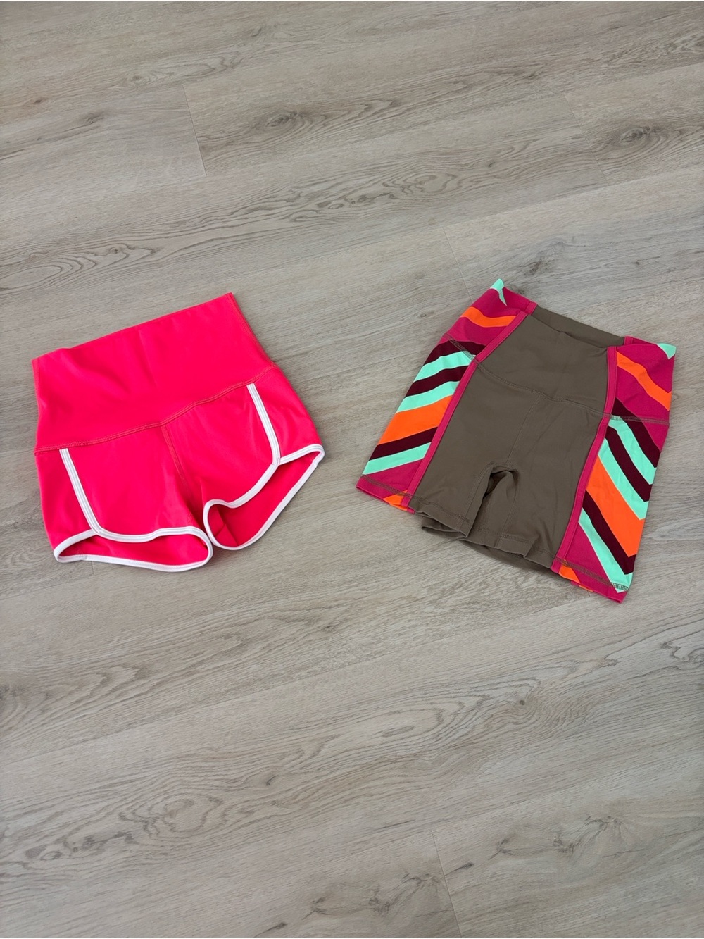 REVOLVE  X  FP MOVEMENT ISLAND TIME PINK SHORTS high waist  NWOT XS + 1 more!!